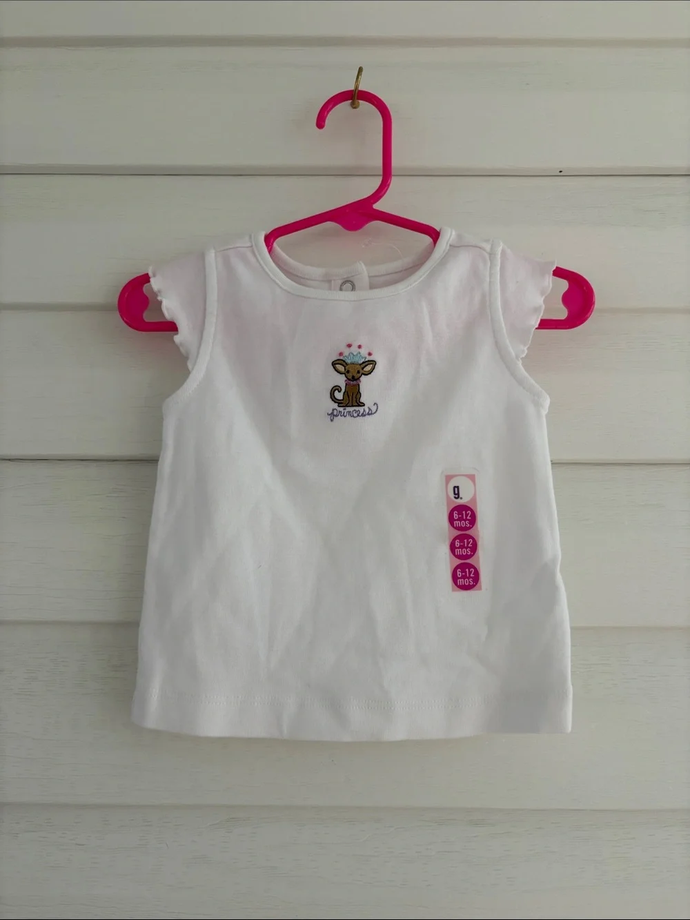 NWT Vintage Gymboree Princess Dog Outfit Set 6-12M & 18-24M Top Grow With Me